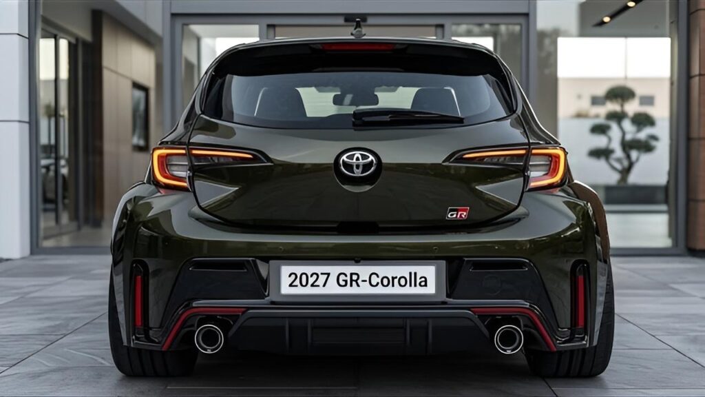 Toyota GR Corolla 2027 Concepto 2GU7: Diseño agresivo y rendimiento GR