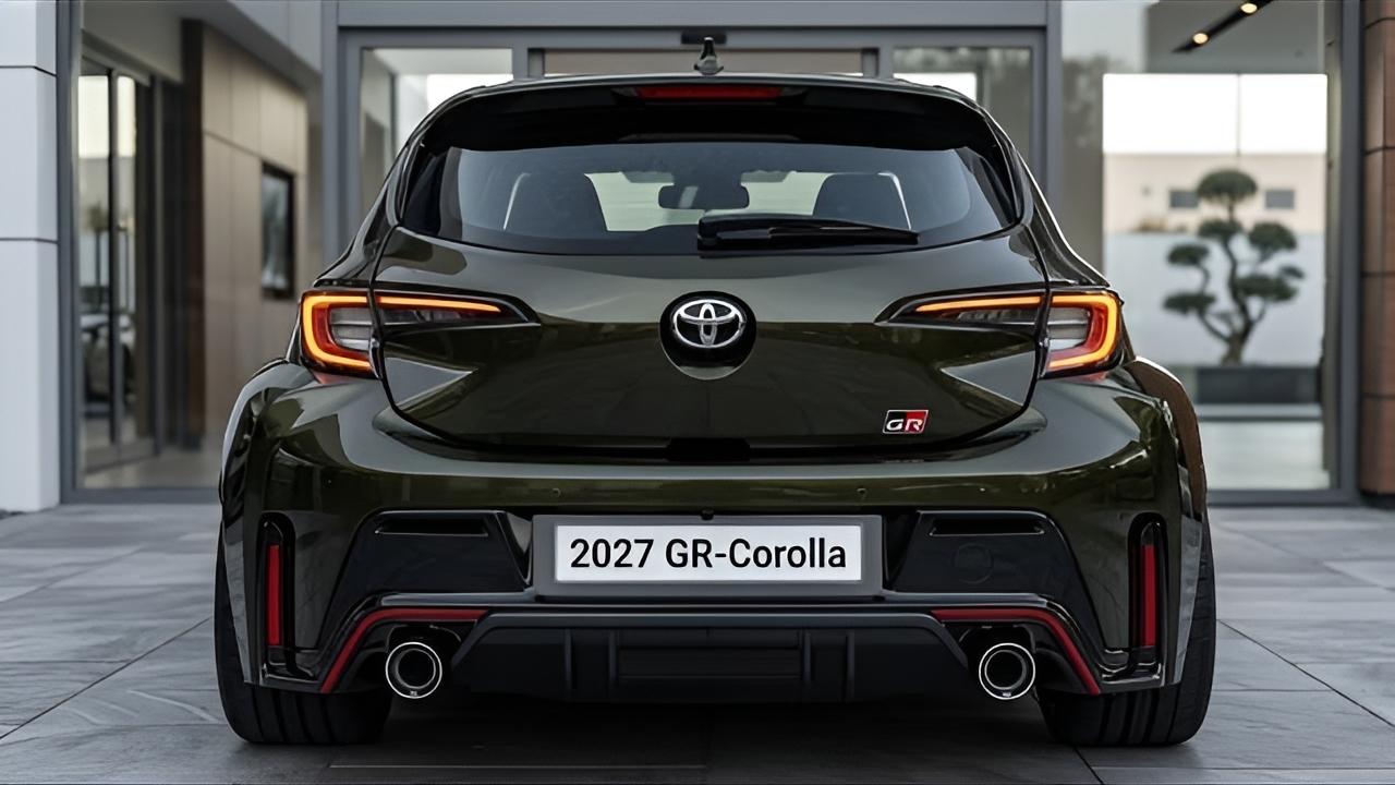 Toyota GR Corolla 2027 Concepto 2GU7: Diseño agresivo y rendimiento GR